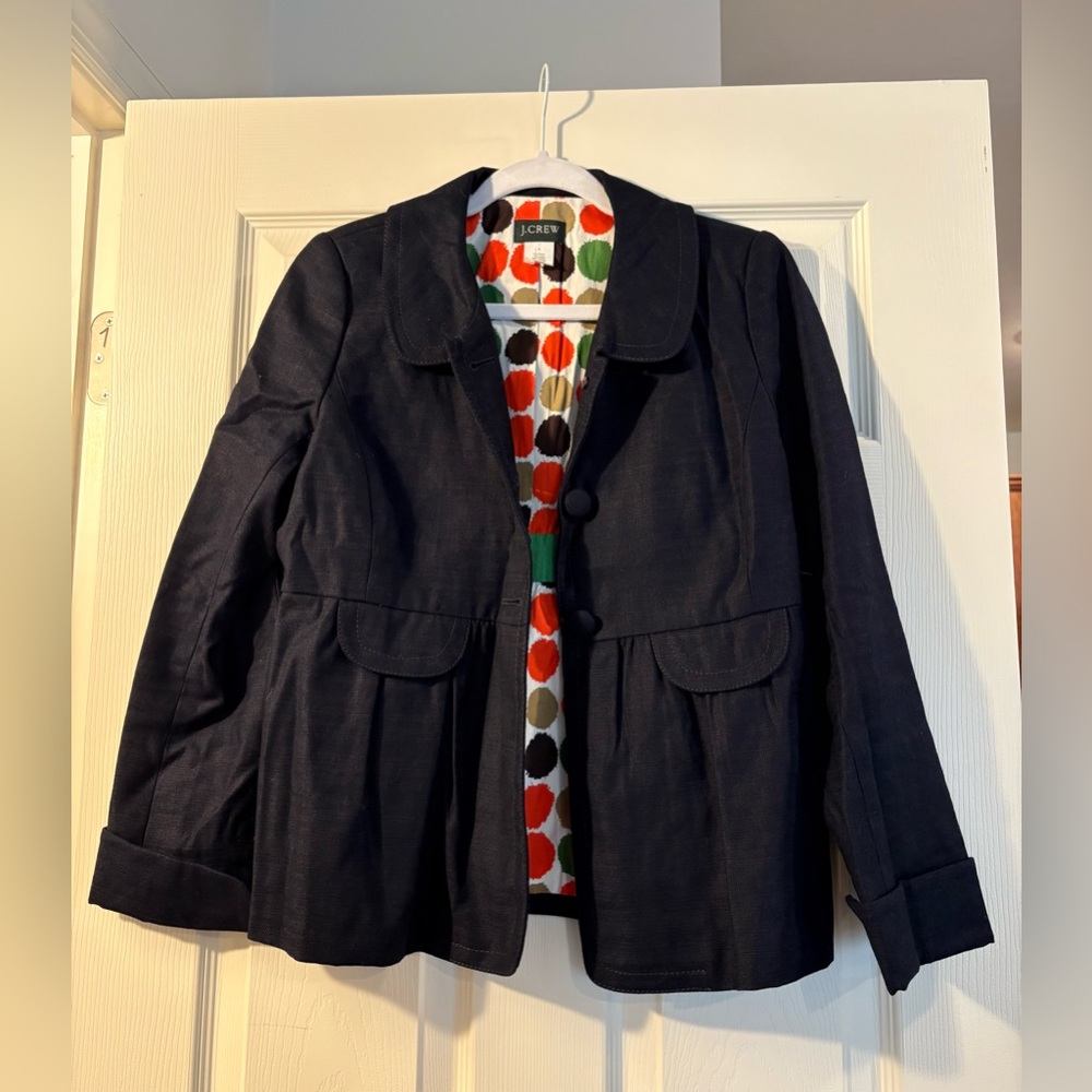 2000’s Linen JCrew Jacket